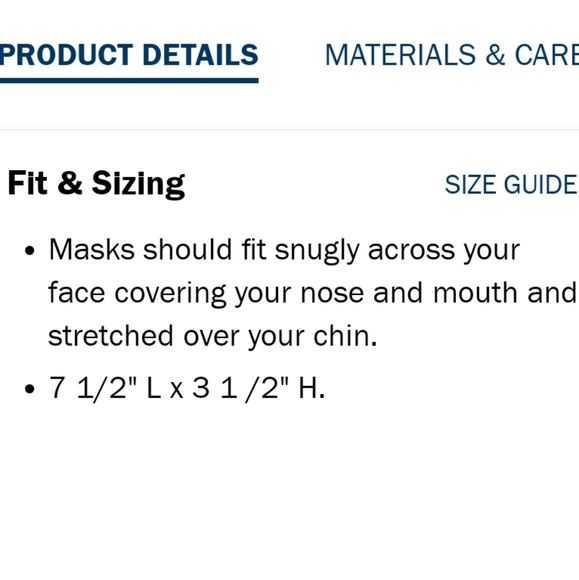 Old Navy Face Mask - Picture 5 of 7